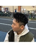 ゴートファミリー 川口(G.O.A.T FAMILY)&nbsp;6ミリツーブロック　ツイストスパイラルパーマ