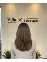 ヴィラ アンド テラス(Villa X terrace) 髪質改善/縮毛矯正/酸性ストレート/ヘッドスパ/白髪染め
