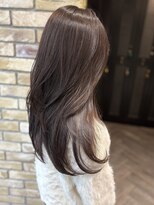 モナン 渋谷(Monan)&nbsp;ブラウンカラー ダークブラウン モカブラウン レイヤーカット