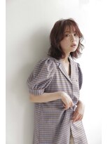 メルカ 天王寺(melca.) ぱっつんボブ/顔まわりカット/ブリーチなしダブルカラー