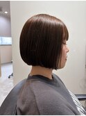 内巻きボブ