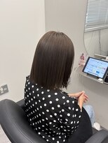 アイスプロドバイブルーム 木更津店(ice prod by bloom)&nbsp;ミルクティーブロンド/ダークブルー/デジタルパーマ/木更津