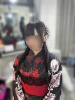アイビー 新宿(IVY)&nbsp;着付&カチモリハーフアップ