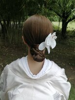 エリリーム(mlilym) 和装花嫁ヘアアレンジ