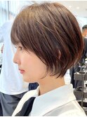 伊勢崎/ショート/ボブ/顔まわりレイヤー/レイヤーカット