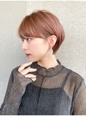 ナチュラルショート/ショートボブ/韓国/顔周り/20代30代40代50代