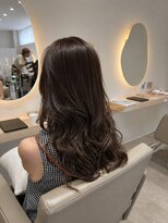 ルーチェココ ブラン(Lu'ce coco blanc)&nbsp;レイヤーカット×ブリーチレスミルクティーグレージュ