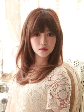 髪質改善と縮毛矯正の専門店 サンティエ(scintiller) 【scintiller鹿児島】ナチュラルワンカールロング