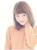 簡単スタイリング♪ ナチュラルストレートボブディ