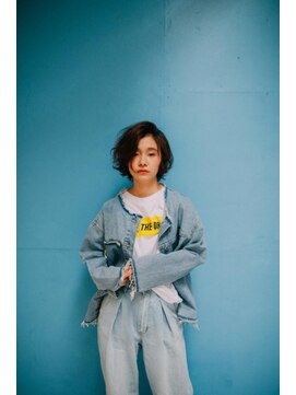 グランシャリオ 笹塚店(Grand Chariot) 【GrandChariot 笹塚】くせ毛風カジュアルショートボブ