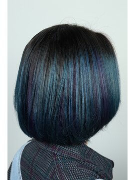 クリップ ジョイント ゴッド(CLIP JOINT GOD) 伸ばしかけナチュラル寒色グラデーション