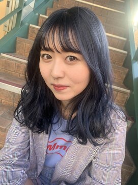 ハブ(hub) ネイビーブルー