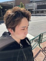 プレミアムバーバー 目黒店(PREMIUM BARBER produce by HIRO GINZA) 束感ショート