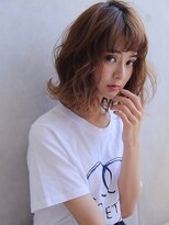 ルナラックスビー 沖縄店(Luna LUXBE) 大人可愛いゆるふわボブ