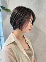 ゼスト クレス(ZEST Cres)&nbsp;透け感ショートボブ【cres奈佳子】