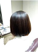 20代30代大人可愛い★小顔ボブ丸みショートカット