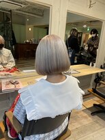 ラべリー 池袋(LOVELEY)&nbsp;ホワイトベージュ　ヘアカラー　池袋