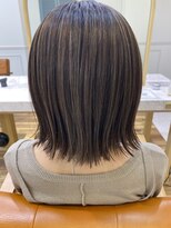 アプリバイリアン 浦和2号店(appri by Rien)&nbsp;ベージュハイライト/ショコラベージュ/ボブ/魅力倍増カール/