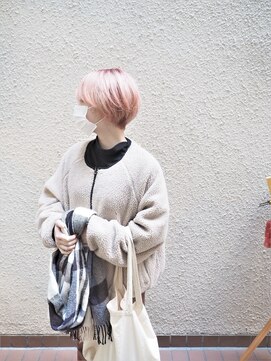 コニ(Coni) ♪Coni百瀬♪ハンサムショート/ハイトーンカラー/10代20代