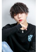 メンズ刈り上げマッシュ × ツイストスパイラルパーマ