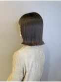 20代30代40代前下がりストレート大人ボブリップライン