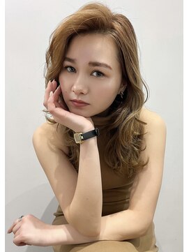 ブゾン(buZon) 【buZon ブゾン】グラマラスレイヤー×ふんわりパーマ