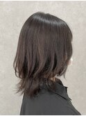 重軽ミディアムレイヤー大人チョコレートカラー~糸ito~HIRO
