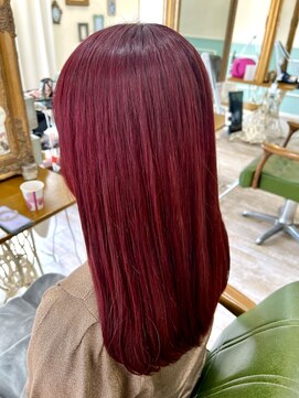 ラボヌールヘアーノーブル 新越谷店(La Bonheur hair noble) 春先取り◎カシスピンク