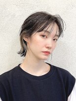 ハウスアンドヘアーワークス(House&Hair works) 前髪あり大人小顔ボブ30代40代50代　藤沢