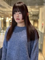 キーン 立川店(keen)&nbsp;【keen×刈谷】姫カット×ボルドー