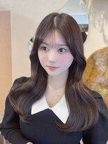 ユニ 表参道(uni)&nbsp;uni新野　ヨシンモリ　韓国ヘアスタイル