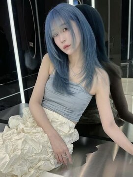 レディアル 渋谷(REDEAL) ワンホンヘア/韓国ヘア/ウルフ/前髪[レイヤーカット/渋谷