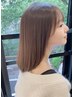 カット＋ナチュラルストレート【縮毛矯正】