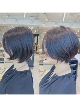 アンド ストーリーズ(&STORIES) 絶壁解消/大人可愛い/ひし形/小顔/30代40代◎ショートボブN