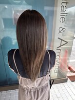 ナタリーアンドアローナ エーエス(Natalie&Arrowna AS)&nbsp;ツヤツヤストレートヘア☆ずっと触っていたい髪に