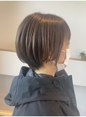 デザインカラー/レイヤーカット/ウェットヘア/オリーブベージュ