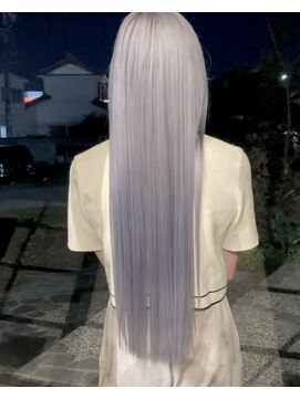 ルプラ ガーデン(le-pla garden) アイスブルー#ブリーチ#ハイトーン#ダブルカラー#ロング#豊橋