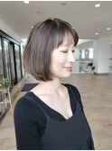 丸みショートボブ/ショートカット/ショートヘア/20代/30代/40代