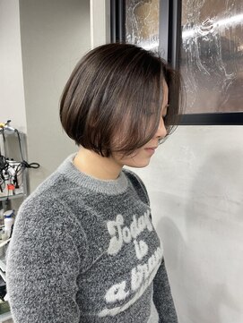 ラテ ヘア リリィ(latte hair lily) 大人可愛い/大人ボブ