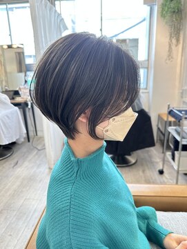 ハノン バイ リンクス 大宮(Hanon by LINKTH) 【Hanon 大宮】ショートヘア/モードヘア/オリーブグレージュ