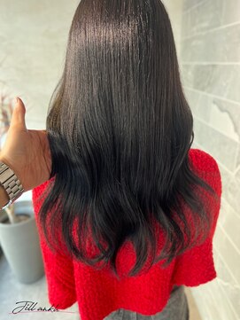 ジル アンク(Jill ankh) 《姫路 Jillankh》ダークグレージュ 暗髪 髪質改善カラー