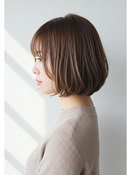 アントワープトーキョー(antwerp TOKYO) 30代40代50代内巻きボブグラデーションボブ白髪染め白髪ぼかし