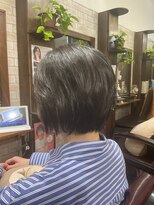 ヘアメイクスタジオ ココ(hair make studio coco) クセを活かしたすっきりボブ♪