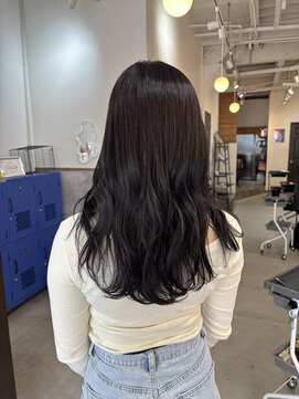 ラック 津田沼(LUCK) コテ巻きヘアセット/ダブルカラーインナーカラーケアブリーチ