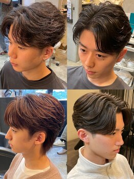 ジュンヌオム リンカラン(Jeune Homme LINGKARAN)の写真/ビジネスマンは清潔感があるのが基本！印象を左右する大事な眉もカットと一緒に整えられる☆