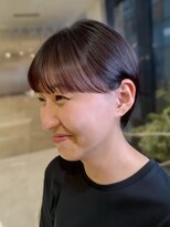 ミズチャーム(Ms.CHARM) 顔まわり/マッシュショート/レイヤーカット/外苑前