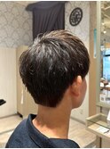 メンズカット/眉カット/マッシュスマイル