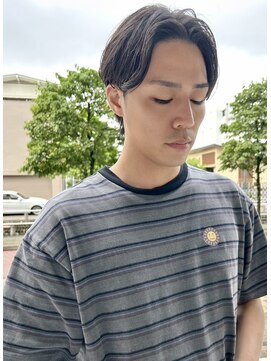 イン(in.) メンズヘア/センターパート