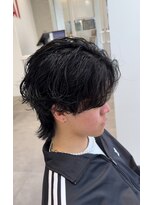 オーシャントーキョー 仙台(OCEAN TOKYO)&nbsp;シャドウパーマ波巻きスパイラルマッシュツーブロック無造作