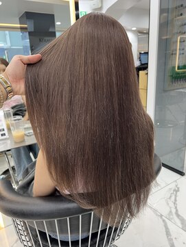 ラピス 渋谷本店(Lapis) ココアミルクティー/髪質改善/レイヤーカット/シールエクステ